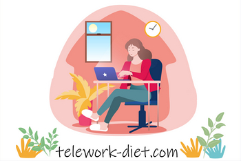 テレワーク太りを解消する情報サイト「Telework-diet.com」